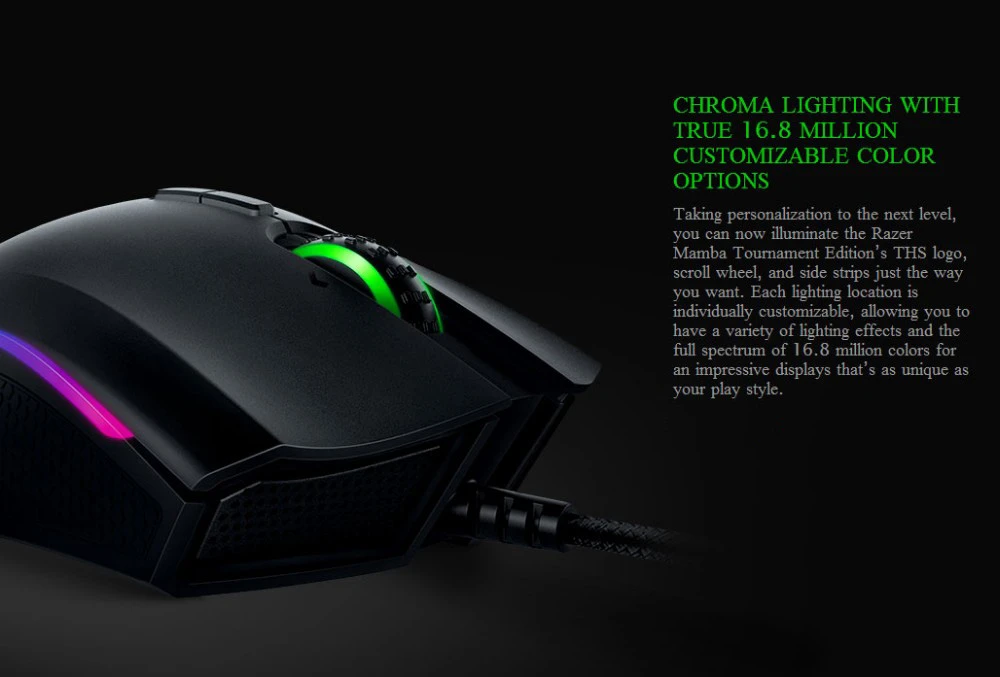 Razer Mamba Tournament Edition 有線マウス Razer Razer Mamba Tournament Edition Mamba - 製品詳細