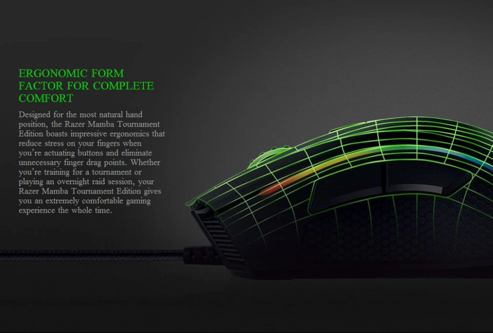 Razer Mamba Tournament Edition 有線マウス Amazon.com: Razer Mamba Tournament Edition: 16,000