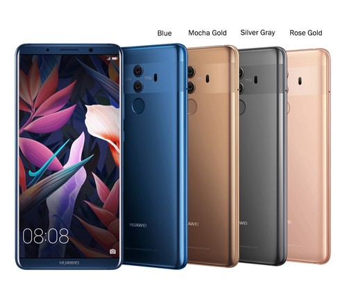 HUAWEI Mate 10 Pro 6.0 Inch 6GB 128GB Smartphone Silver Gray