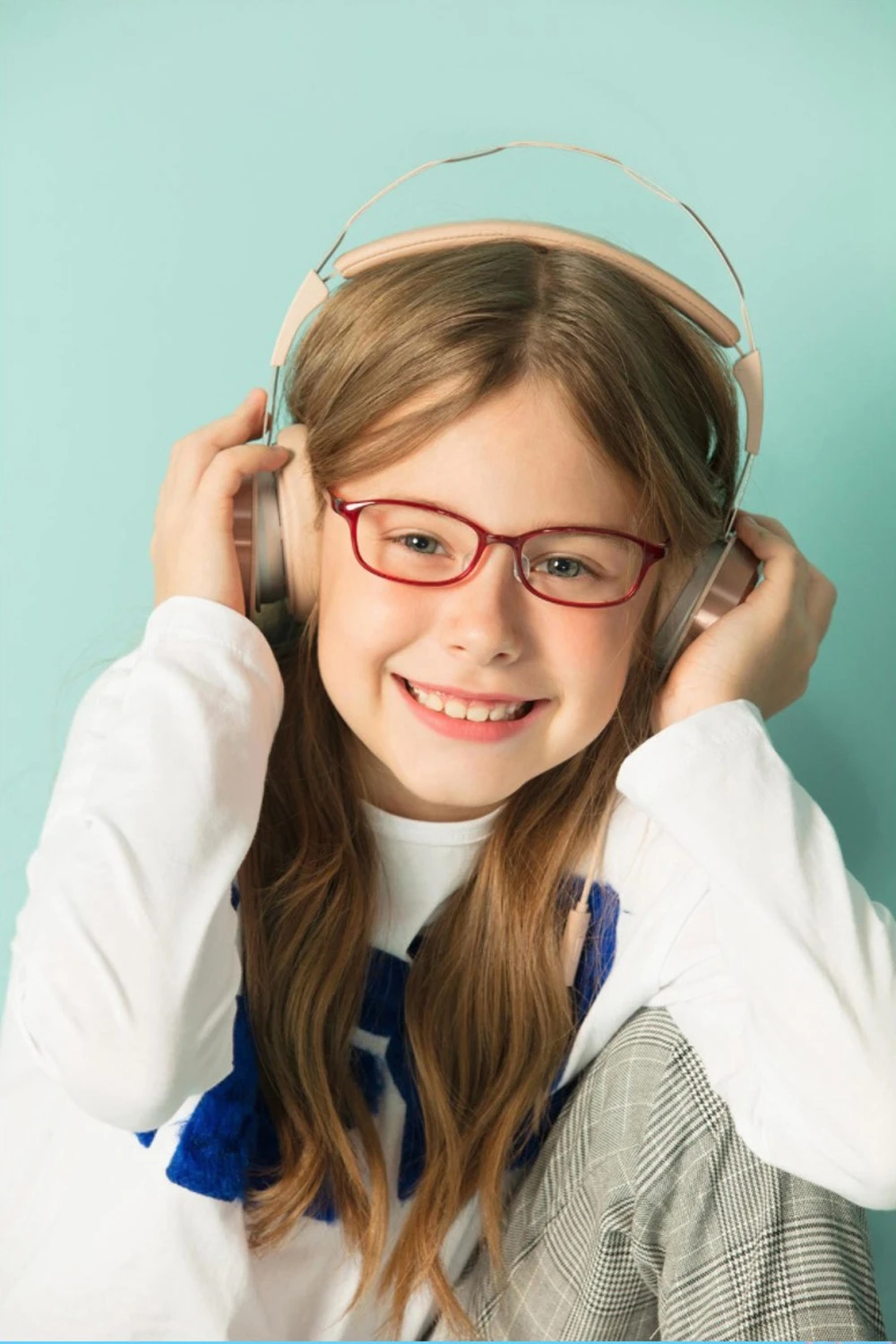 Xiaomi Mijia TS Glasses For Kids Protect Eyes Prevent Blue-ray UVA UVB Protection Lightweight Googles - Blue