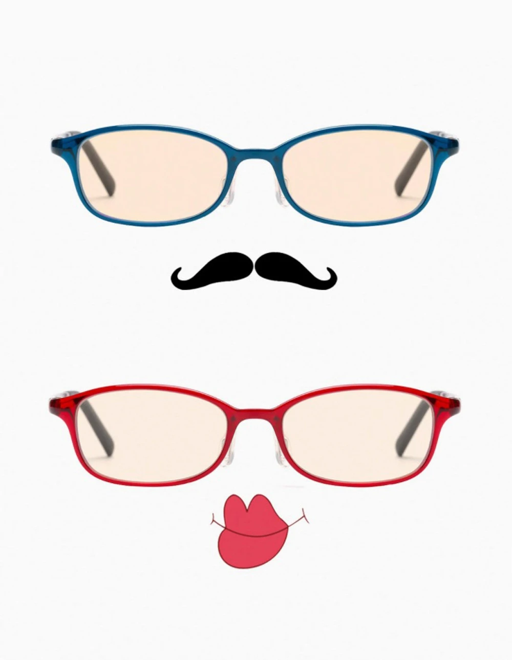 Xiaomi Mijia TS Glasses For Kids Protect Eyes Prevent Blue-ray UVA UVB Protection Lightweight Googles - Blue