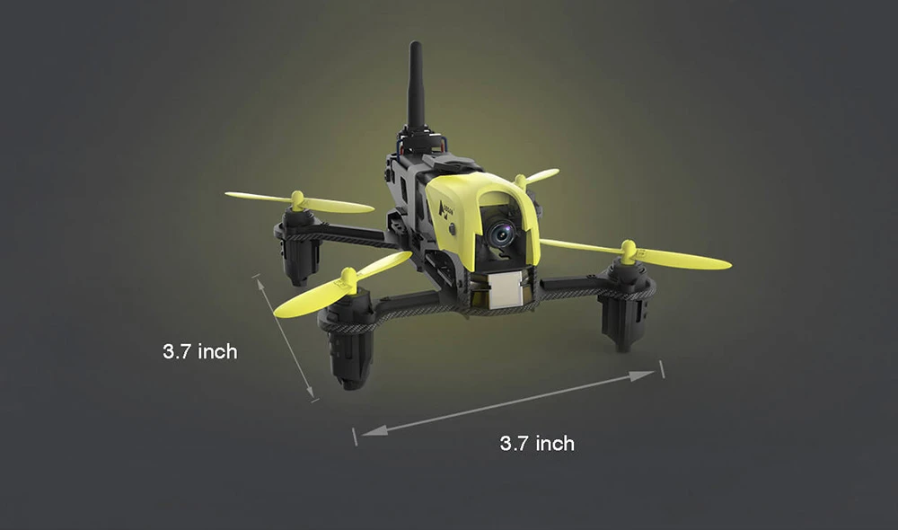 Hubsan H122D X4 Storm 5.8G FPV Drone Balap Mikro dengan Kamera 720P HV002 Kacamata RTF - Edisi Kacamata