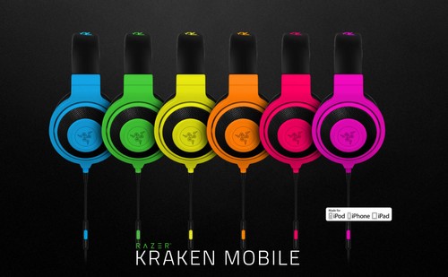 Razer Kraken Mobile Gaming Headset with Mic Neon Purple Razer Kraken Mobile Gaming Headset with Mic Neon Purple