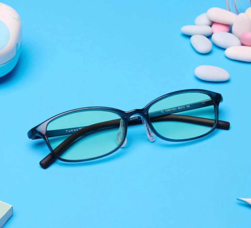 Xiaomi Mijia TS Glasses For Kids Protect Eyes Prevent Blue-ray UVA UVB Protection Lightweight Googles - Blue
