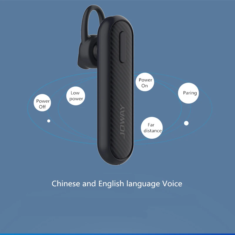 Joway H26 Wireless Bluetooth Earphone with Mic Noise Reduction Multiponit Connection - Pink