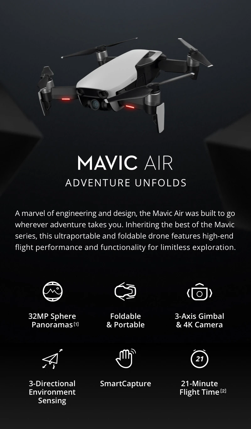 ドローン ラジコンDJI マビックエアー フライモアコンボセット ホワイト Amazon.co.jp: 【国内正規品】DJI ドローン Mavic Air Fly More
