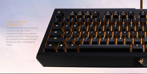 Razer Overwatch BlackWidow Chroma Mechanical Gaming Keyboard