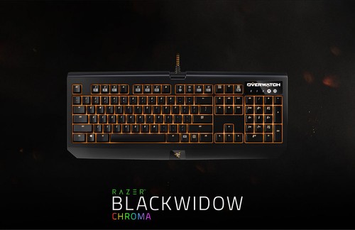 Razer Overwatch BlackWidow Chroma Mechanical Gaming Keyboard