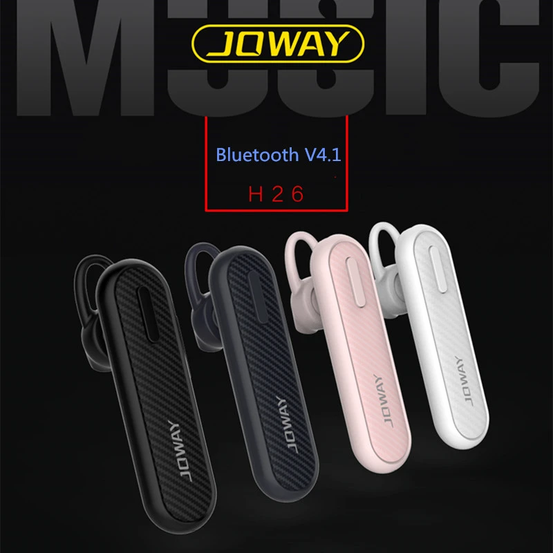 Joway H26 Wireless Bluetooth Earphone with Mic Noise Reduction Multiponit Connection - Pink