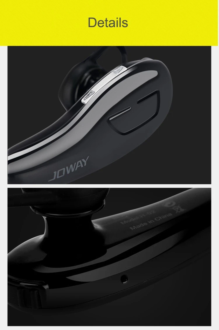 Joway H02 Mini Wireless Bluetooth Headset with Mic - White