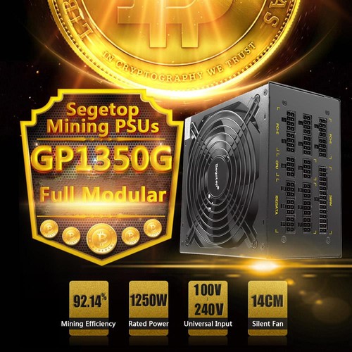 電源　SEGOTEP GP1350-FM Gold(1250W) Segotep GP1350G 1250W Full Modular Power Supply