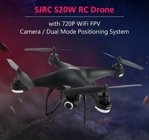 SJRC S20W RC Quadcopter RTF White