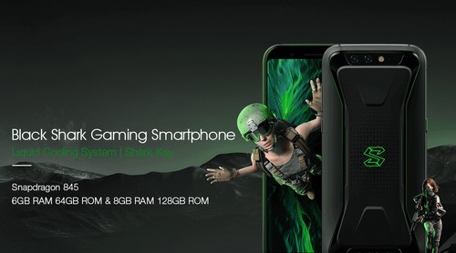 Xiaomi Black Shark Inch 8GB 128GB Game Smartphone Gray