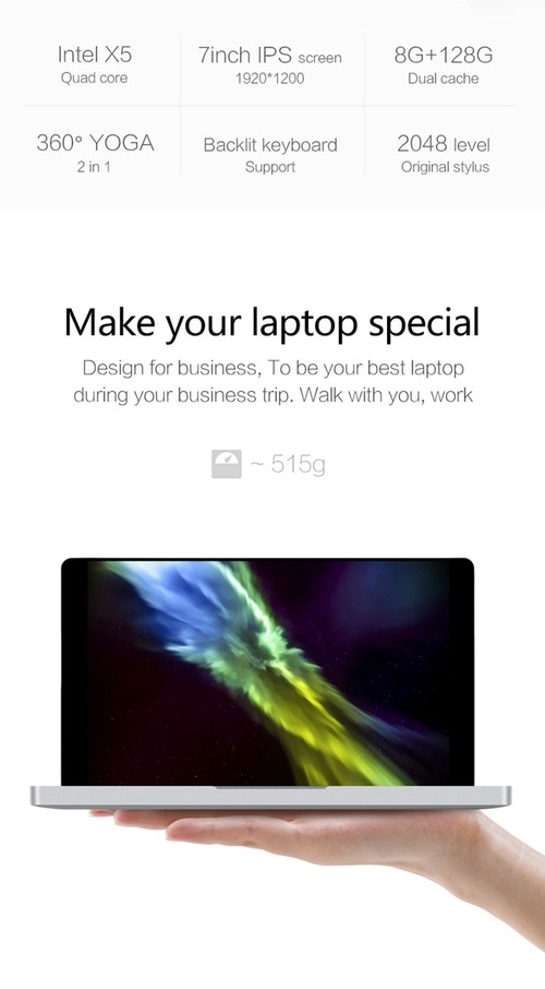 Windowsノート本体 One Netboo ONE MIX X5 Z8350 8G-128G Windowsノート本体 One Netboo ONE MIX X5 Z8350 8G-128G one-netbook