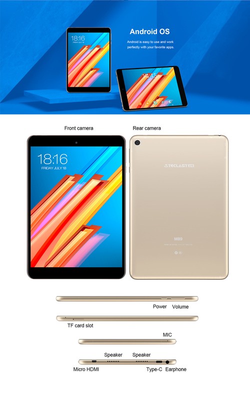 TECLAST M89 PRO 7.9インチ 3GB RAM/ 32GB 美品 TECLAST M89 PRO 7.9インチ 3GB RAM/ 32GB 美品の通販 by shin's