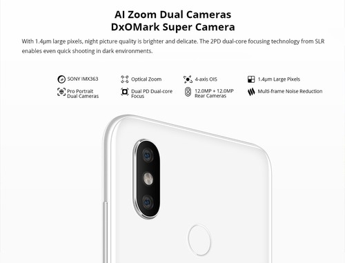 Global ROM Xiaomi Mi8 6.21 Inch 6GB 128GB Smartphone Black