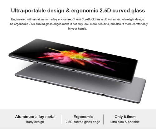 Chuwi CoreBook Tablet PC 8GB 128GB Black
