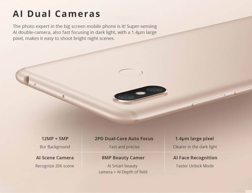 新品未使用mi Max 3 6GB/128GB 6.9inch ゴールド 【公式通販】