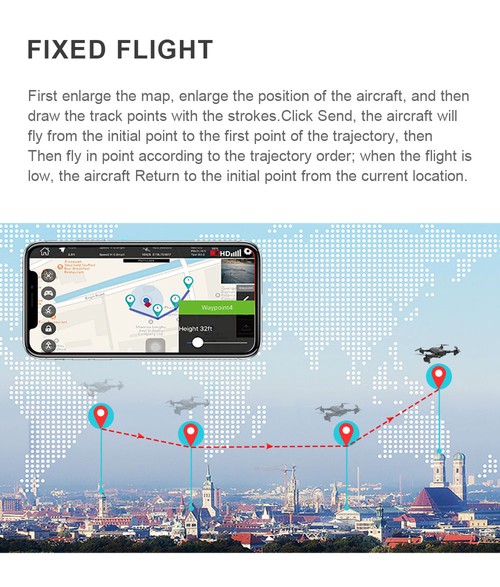 SG900-S GPS WiFi 1080P HD Wide Angle FPV Foldable RC Drone