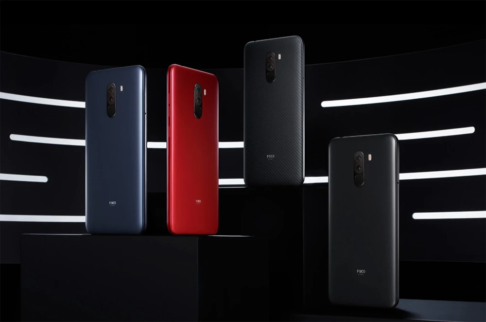 POCOPHONE F1  6GB/64GB 黒 グローバルバージョン グローバルバージョンXiaomi Poco F1 6GB 64GBスマートフォン