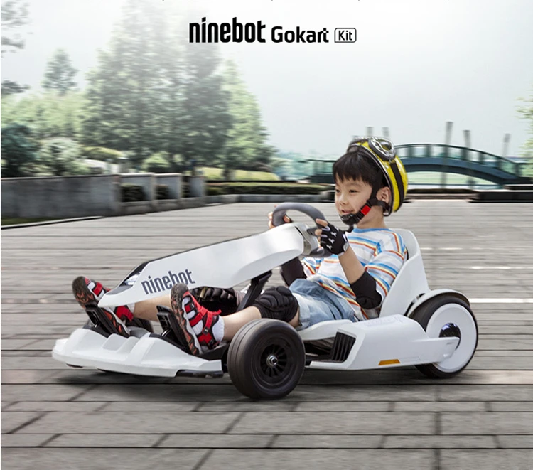 Segway Ninebot GoKart készlet Xiaomi Ninebot N0.9 / MiniPRO Balance Scooterhez - Fehér