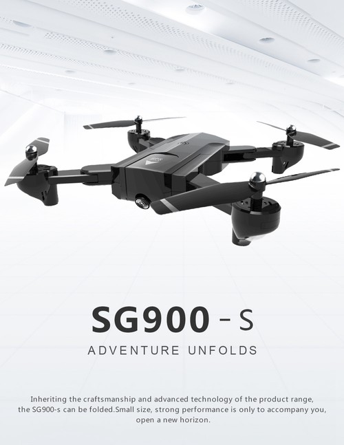 SG900-S GPS WiFi 1080P HD Wide Angle FPV Foldable RC Drone