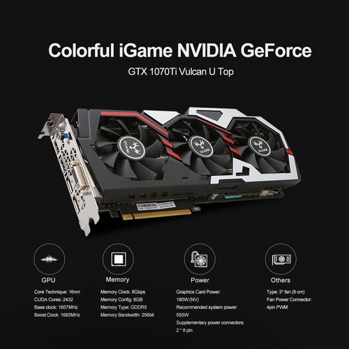 iGame GTX1070Ti Vulcan X | 株式会社リンクスインターナショナル