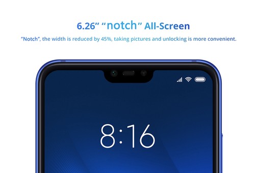 Xiaomi Mi 8 Lite 6.26 Inch 4GB 64GB Smartphone Deep Space Gray