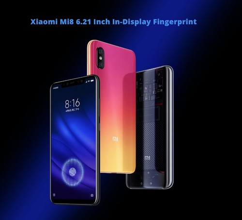 Global Version Xiaomi Mi 8 Pro 8GB 128GB Smartphone Transparent
