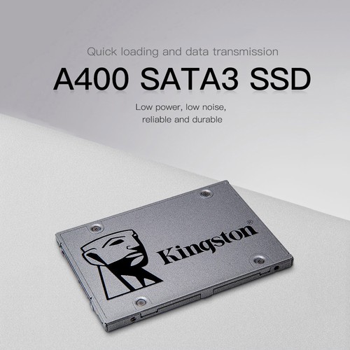 Kingston A400 SSD 480GB SATA 3 2.5 Inch Solid State Drive Dark Gray