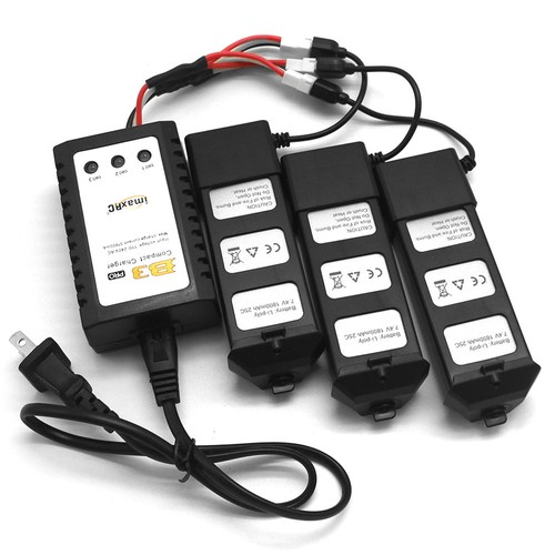 ★バッテリー2本 MJX bugs 5W B5W 5G WiFi FPV 1080P 1軸ジンバル カメラ モード1/2 ブラシレス RTF GPS測位 追尾 Holy Stone HS100 対抗機 For MJX Bugs 5W 4K 7.6V 2420mAh Upgrade Li-Po Battery for MJX B5W