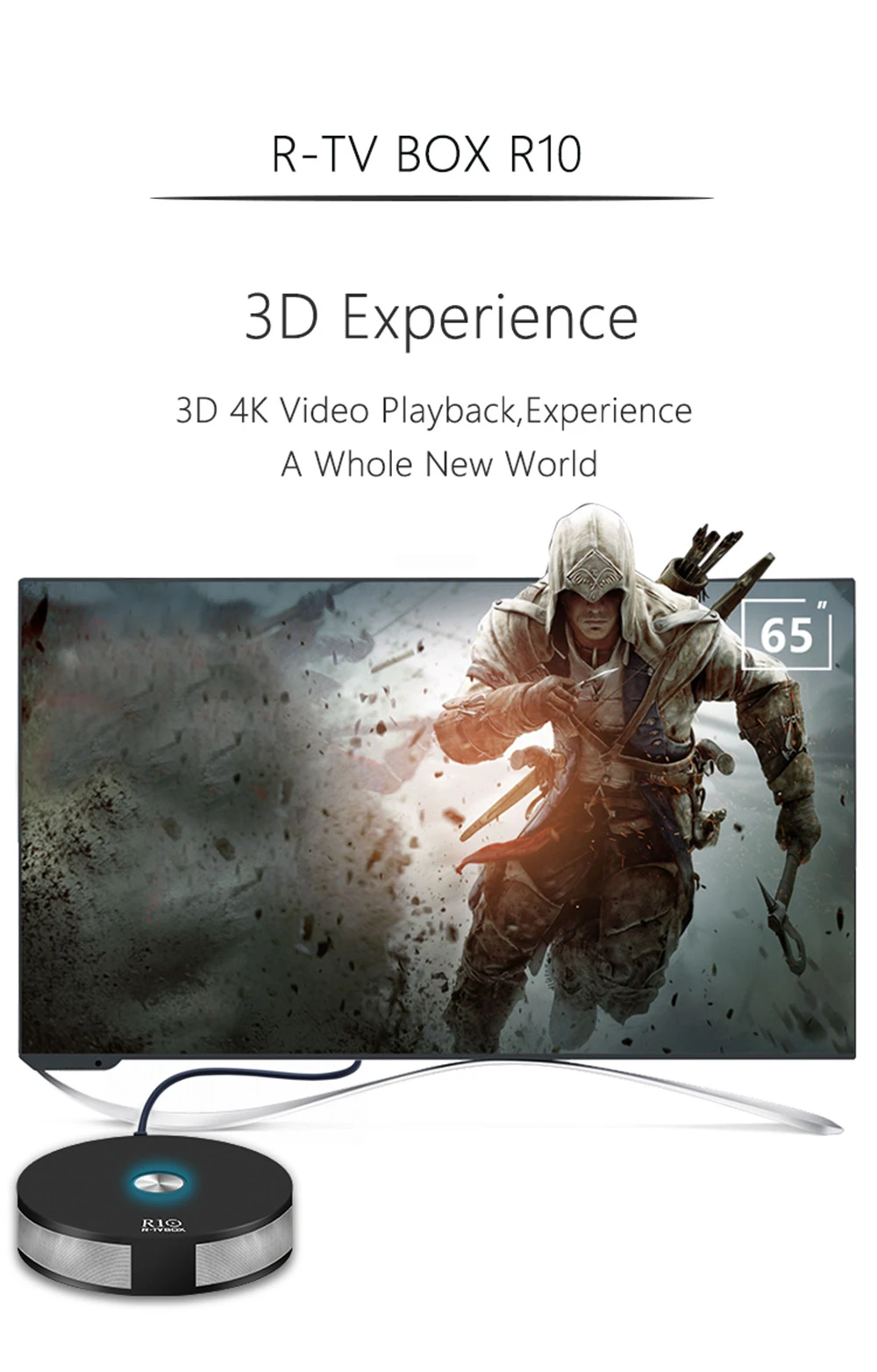 RXNXX R10 RK3328 אנדרואיד 7.1.2 2GB  16GB טלוויזיה Box