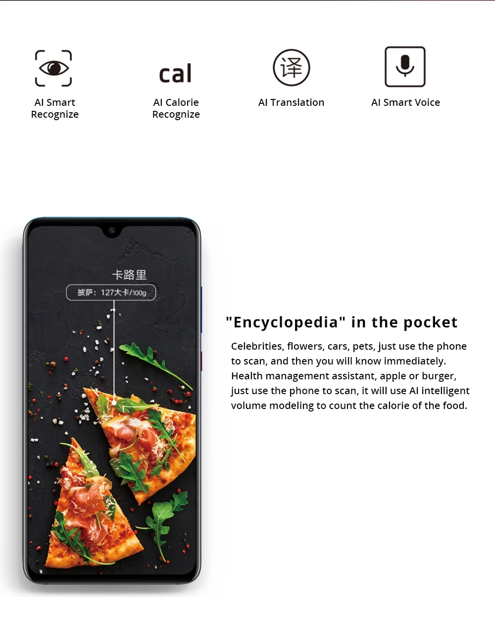 HUAWEI Mate 20 6.53 Inch 6GB 128GBスマートフォンBright Black