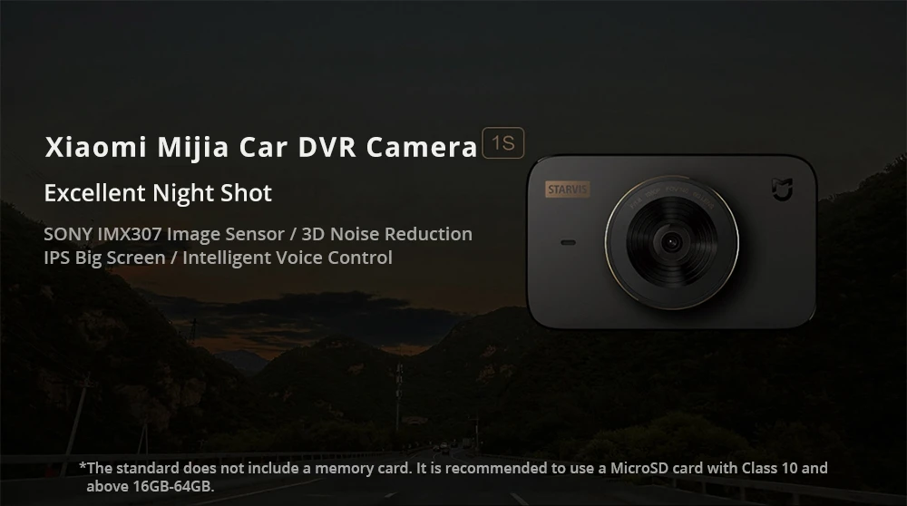 Xiaomi mijia 1080p hot sale car dvr camera