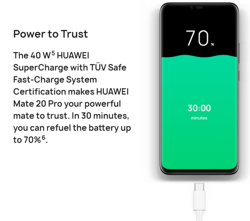 HUAWEI Mate 20 Pro 6.39 Inch 6GB 128GB Smartphone Emerald Green