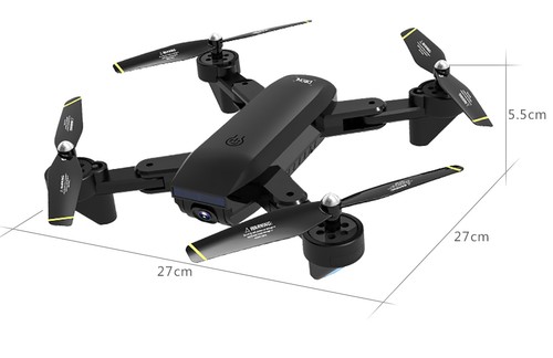 ドローン(SG700-D) SG700-D 1080P WiFi FPV Foldable RC Drone RTF Black