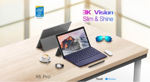 Teclast X6 Pro 2 in 1 Tablet PC 8GB 256GB Silver