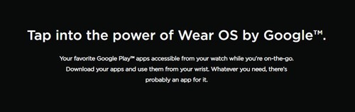 Ticwatch PRO Smart Watch 1.4 Inch OLED/LED Double Screens Heart Rate Monitor IP68 Built-in GPS Google Pay - Black