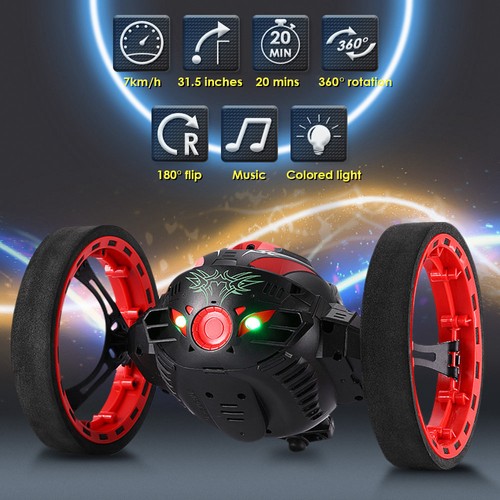 PEG-88 Jumping SUMO 2.4G Smart Bounce RC Car Red