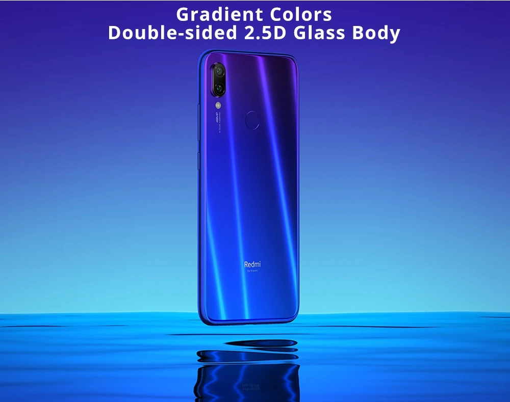 グローバルバージョンXiaomi Redmi Note 7 6.3インチ3GB 32GBブルー