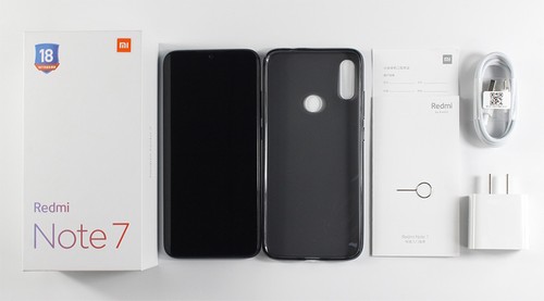 Xiaomi Redmi Note 7 6.3 Inch 4G LTE Smartphone Snapdragon 660 6GB 64GB 48.0MP+5.0MP Dual AI Cameras MIUI 9 Type-C Quick Charge IR Remote Control - Black