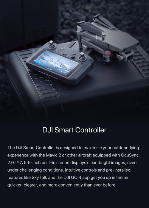 DJI Smart Controller with 5.5-inch 1080P Screen OcuSync 2.0
