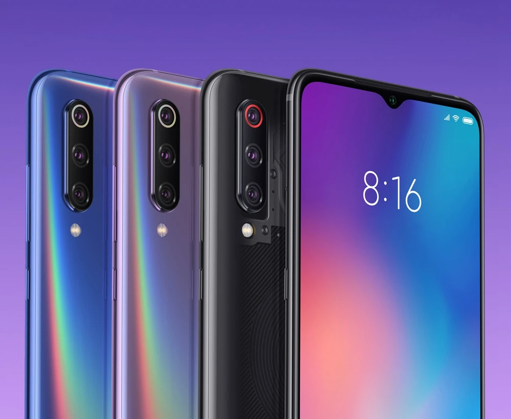 Xiaomi Mi 9 6GB 128GBスマートフォンOcean Global Version Blue