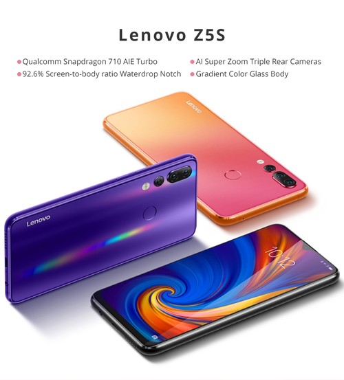 Lenovo - Lenovo z5s 6GB 128GB Snapdragon710 新品未使用 Lenovo Z5s