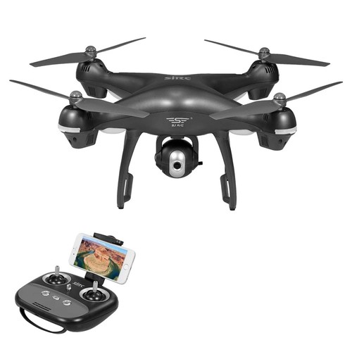 【トリムダル】S-SERIES S70W ドローン SJRC S70W 1080P RC Drone RTF Gray