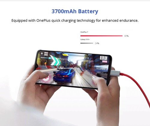 ANDROID - Oneplus7 8GB 256GB グローバルROM Global ROM Oneplus 7 6.41 Inch 8GB 256GB Smartphone Gray