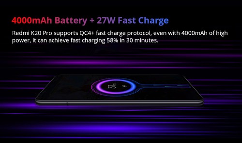 Xiaomi Redmi K20 Pro 6.39 Inch 6GB 128GB Smartphone Blue