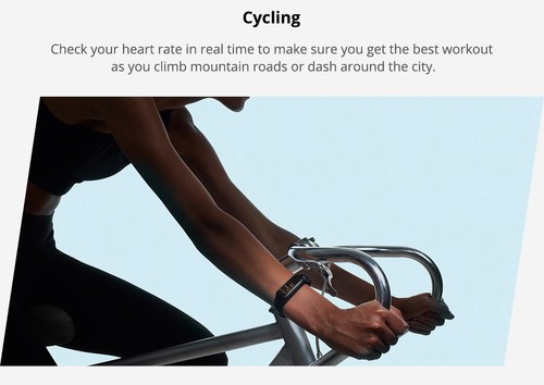 Xiaomi Mi Band 4 Smart Bracelet 0.95 Inch AMOLED Color Screen Built-in Multifunction Heart Rate Monitor 5ATM Water Resistant 20 Days Standby Global Version - Black