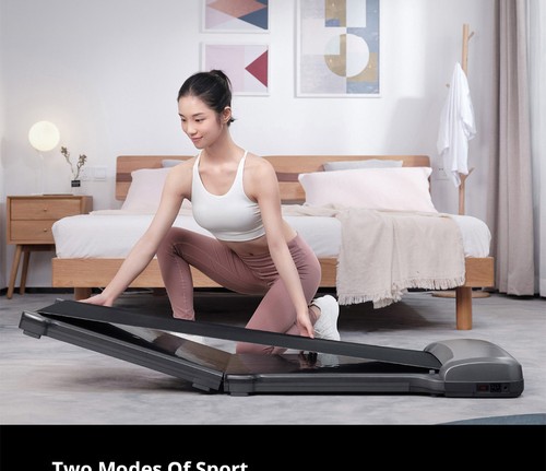 WalkingPad C1 Fitness Walking Machine Foldable Electric Gym Equipment App Control - Gray