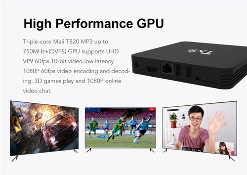 その他 TVBOX TANIX TX9S KODI Amlogic S912 4K HDR TV Box 2GB/8GB